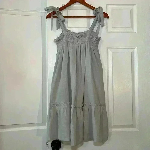 Crescent Baby Doll Boho Western Dress - Picture 1 of 8